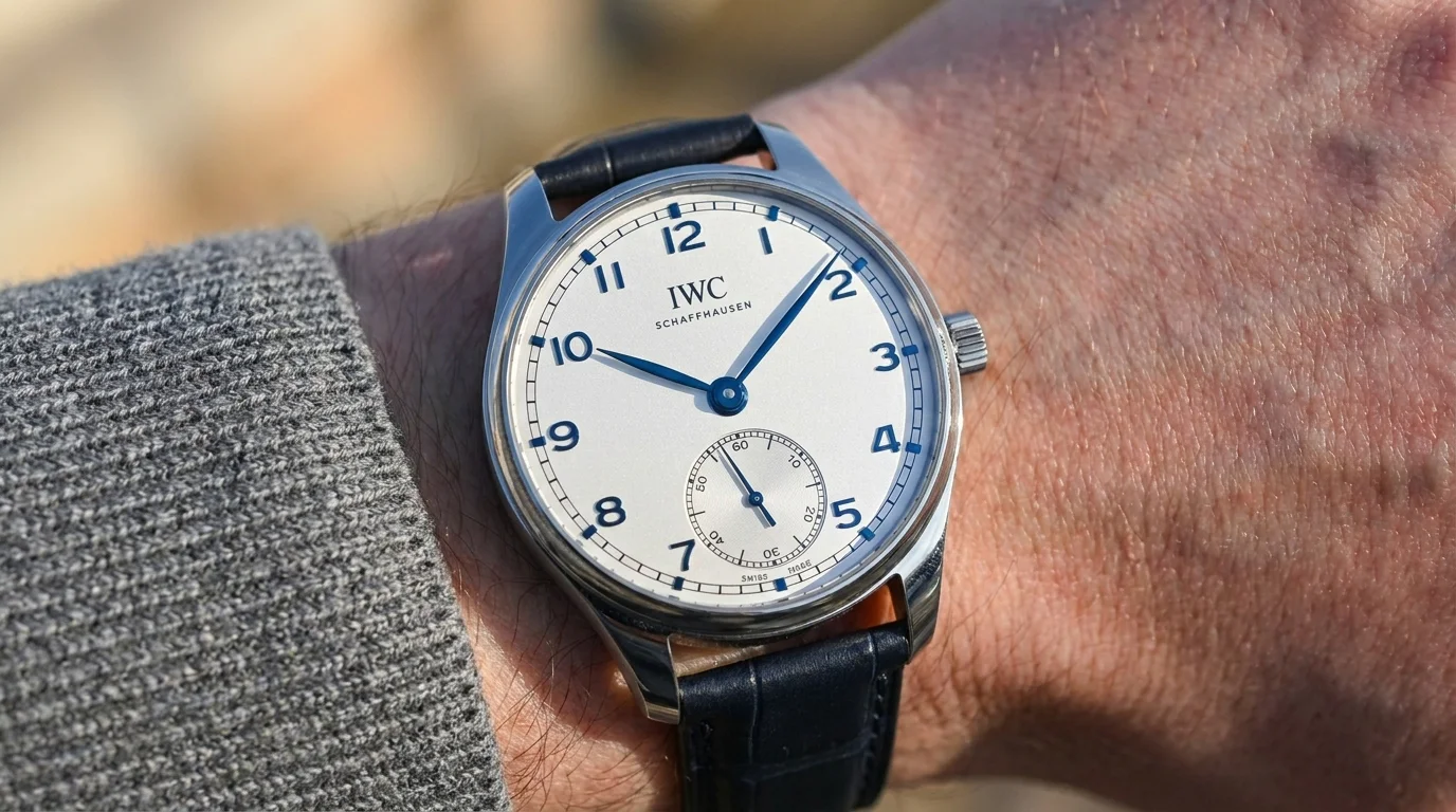 IWC Portugieser Automatic 40 reference IW358303 worn on the wrist
