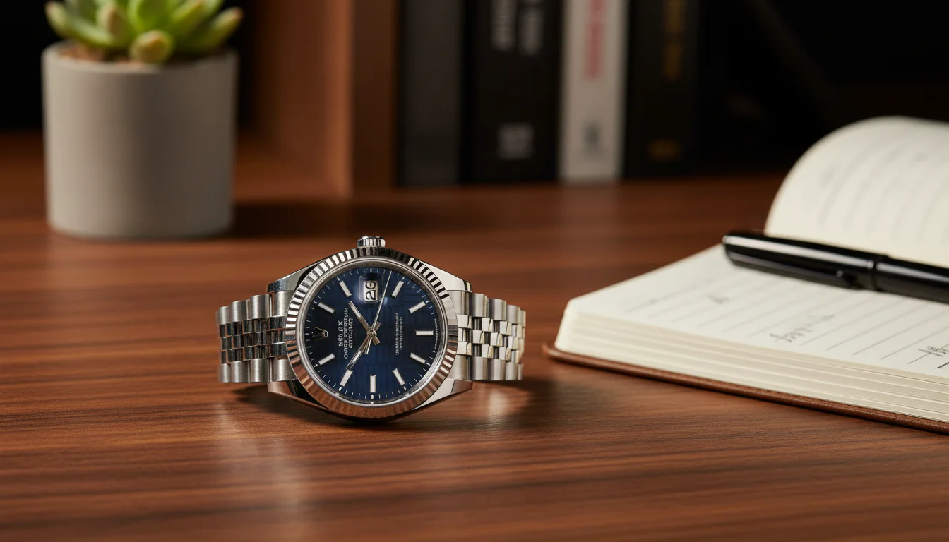 Best everyday watches 2026, Rolex Datejust 36 blue dial fluted bezel