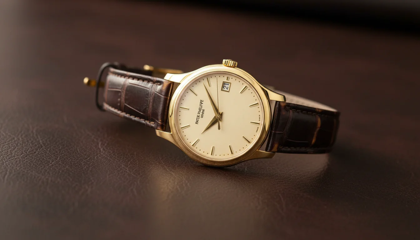 Patek Philippe Calatrava yellow gold, a classic gold dress watch for 2026