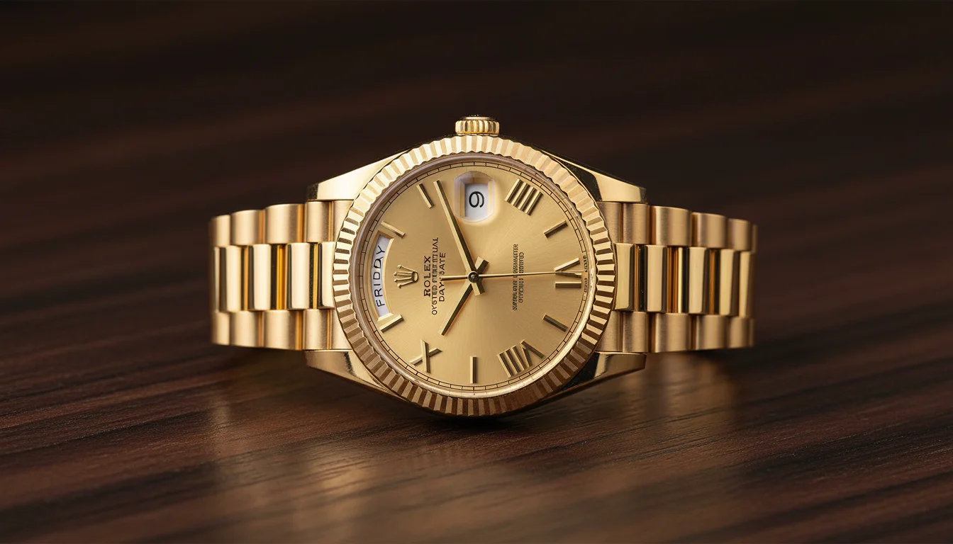 Best gold watches 2026, Rolex Day-Date 40 yellow gold President