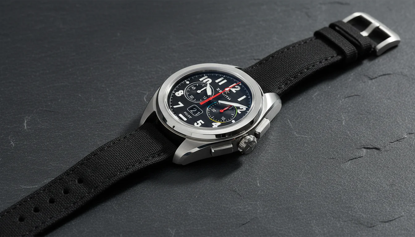 Zenith Pilot Big Date Flyback black dial, a modern pilot chronograph pick for 2026