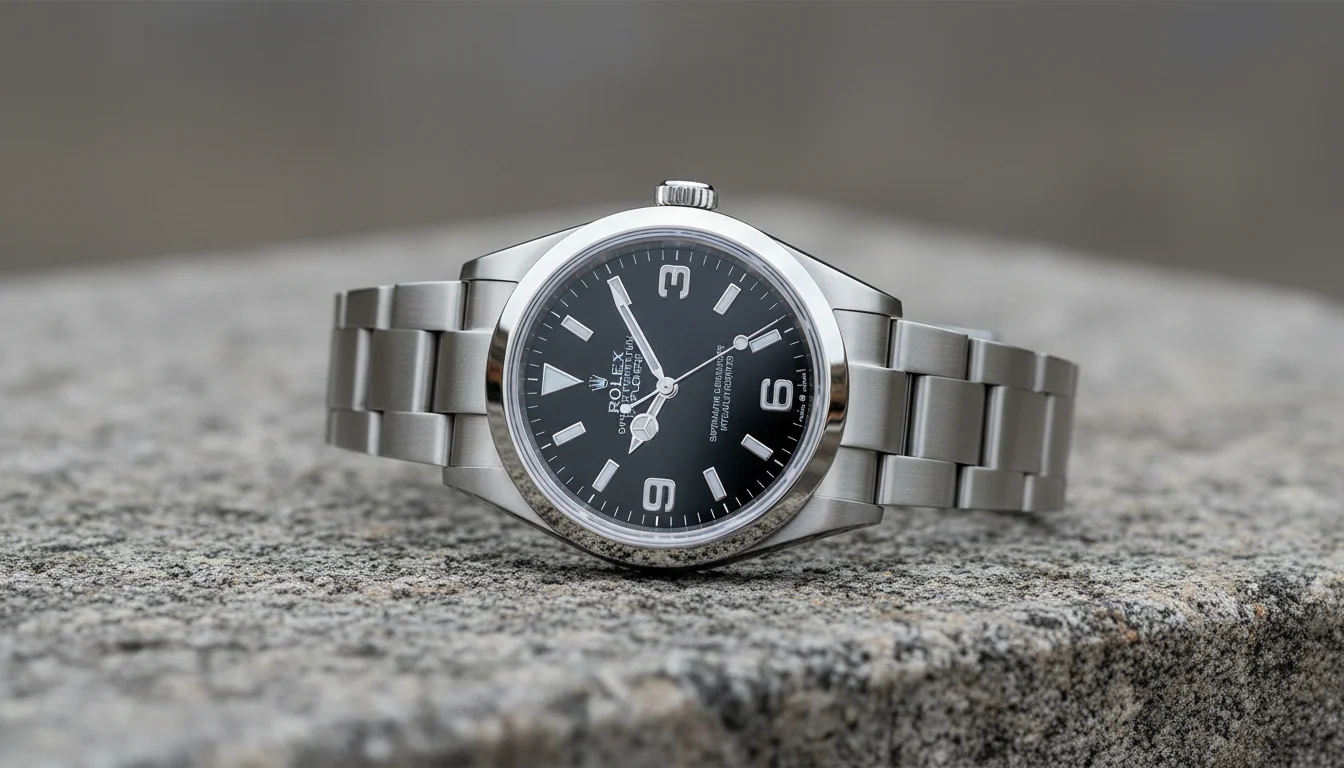 Best small watches 2026, Rolex Explorer 36 124270 black dial