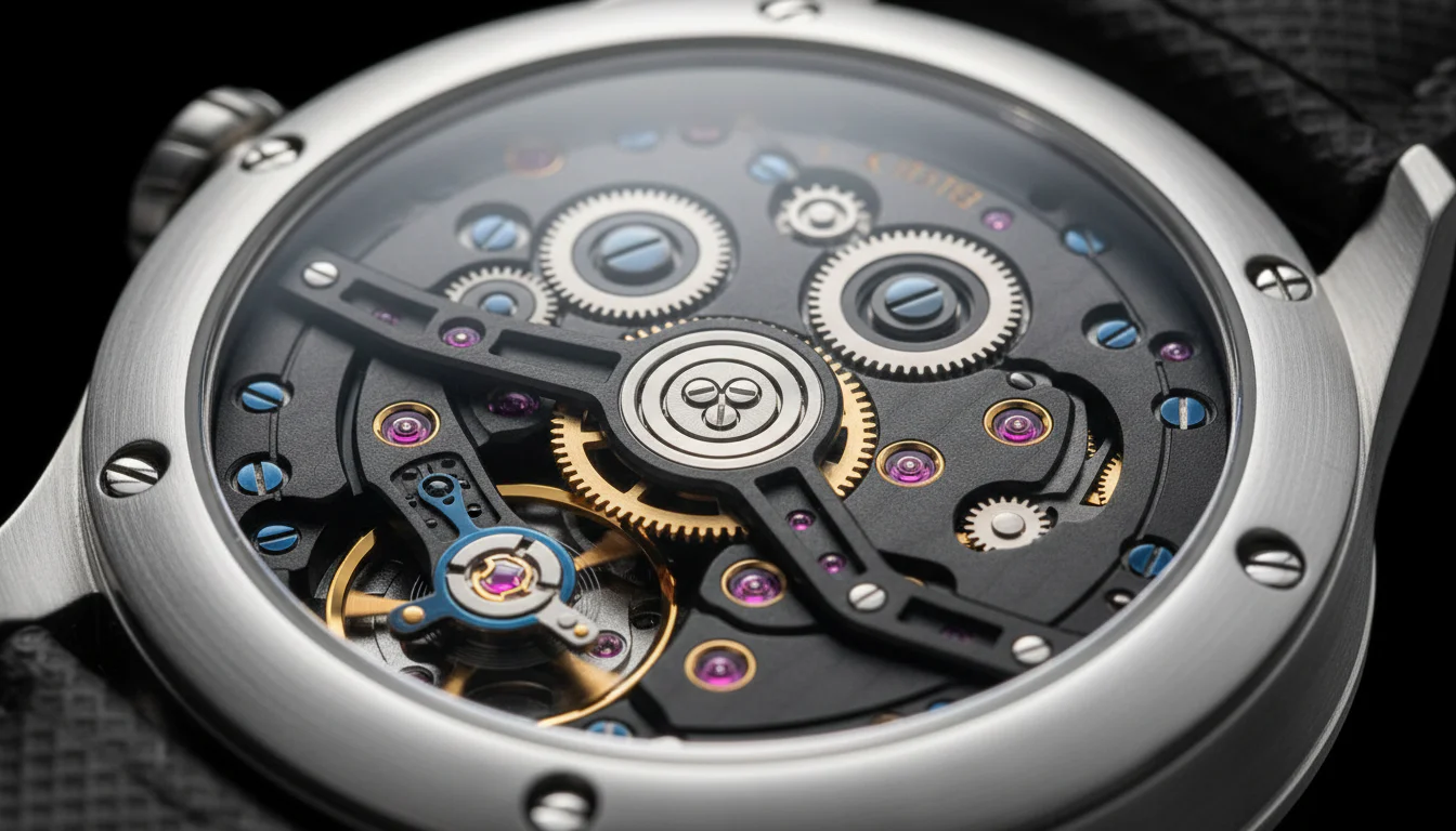 Konstantin Chaykin caliber K.18-25 movement with in-house display module