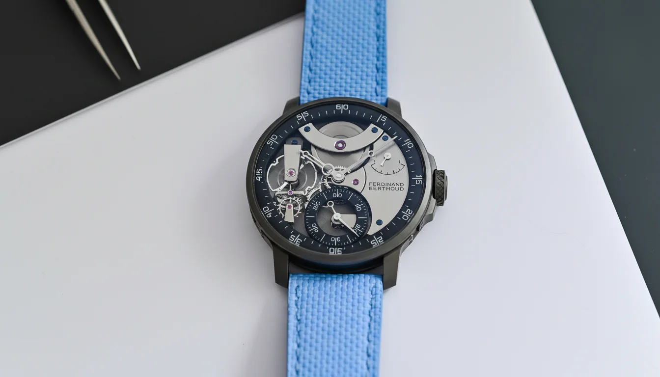 Ferdinand Berthoud Chronomètre FB 3SPC.4-1: 72-Hour Reserve in Black Ceramised Titanium