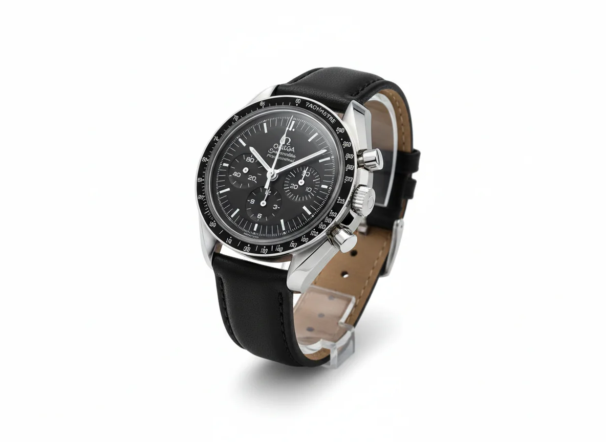 Omega Speedmaster Professional Moonwatch ref. 310.30.42.50.01.001 with caliber 3861, hesalite crystal version