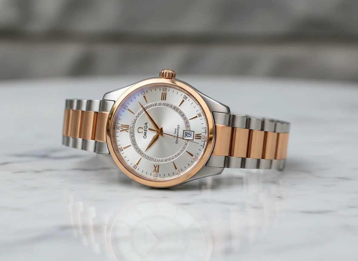 Grand Seiko SBGW231, 37.3mm stainless steel dress watch with white dial and leaf hands