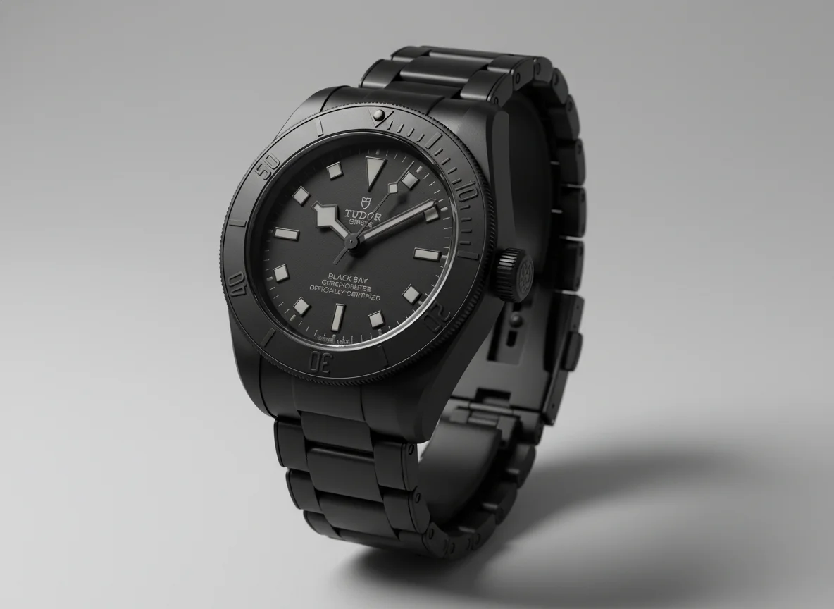 Tudor Black Bay Ceramic 7941A1ACNU with full black ceramic case and matching ceramic bracelet