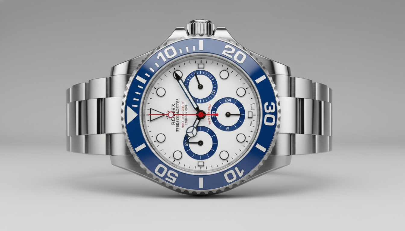Rolex Yacht-Master II 126680 in Oystersteel with new blue Cerachrom bezel and updated dial layout