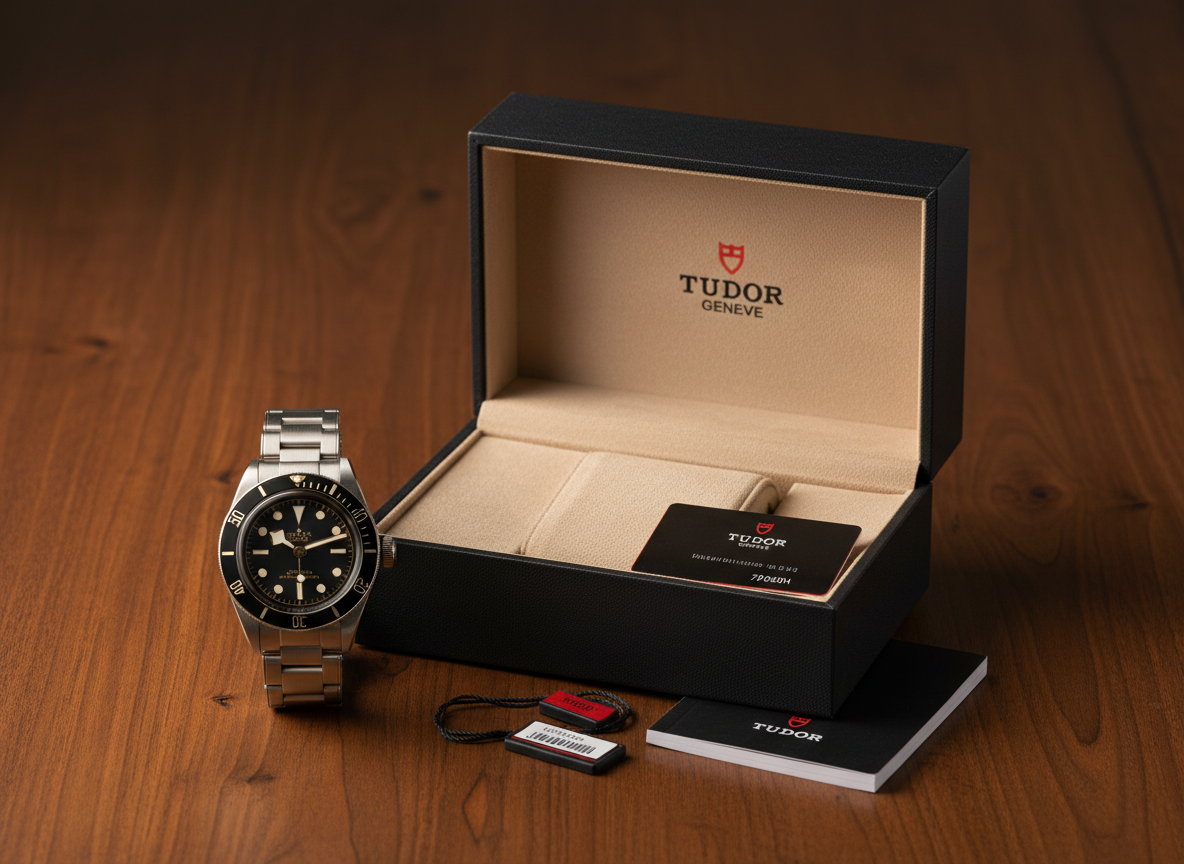 Tudor Black Bay 58 ref 79030N pre-owned with full set box and papers