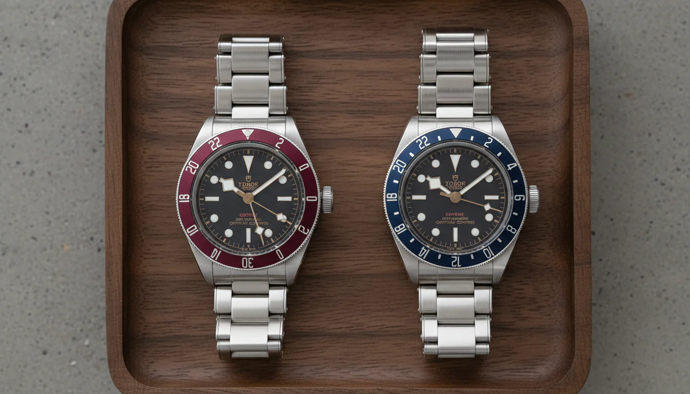 Tudor BB58 GMT alongside Black Bay GMT 41mm