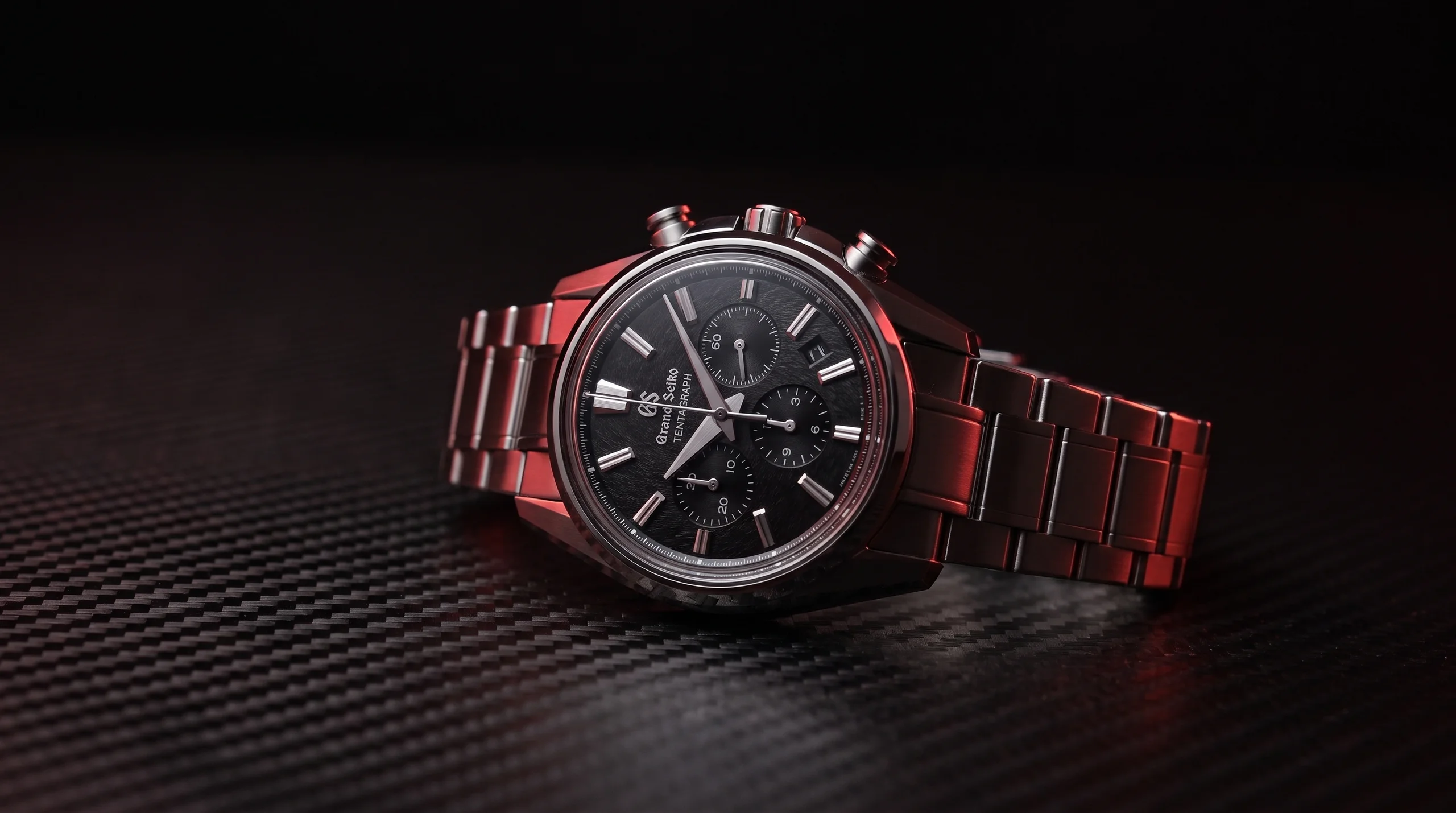 Grand Seiko Tentagraph SLGC001, the brand's first mechanical chronograph, in the Sport collection