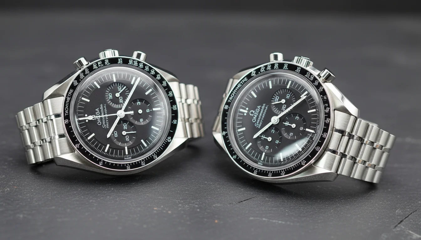 Two watches synchronized to the same time, the practical point of hacking seconds