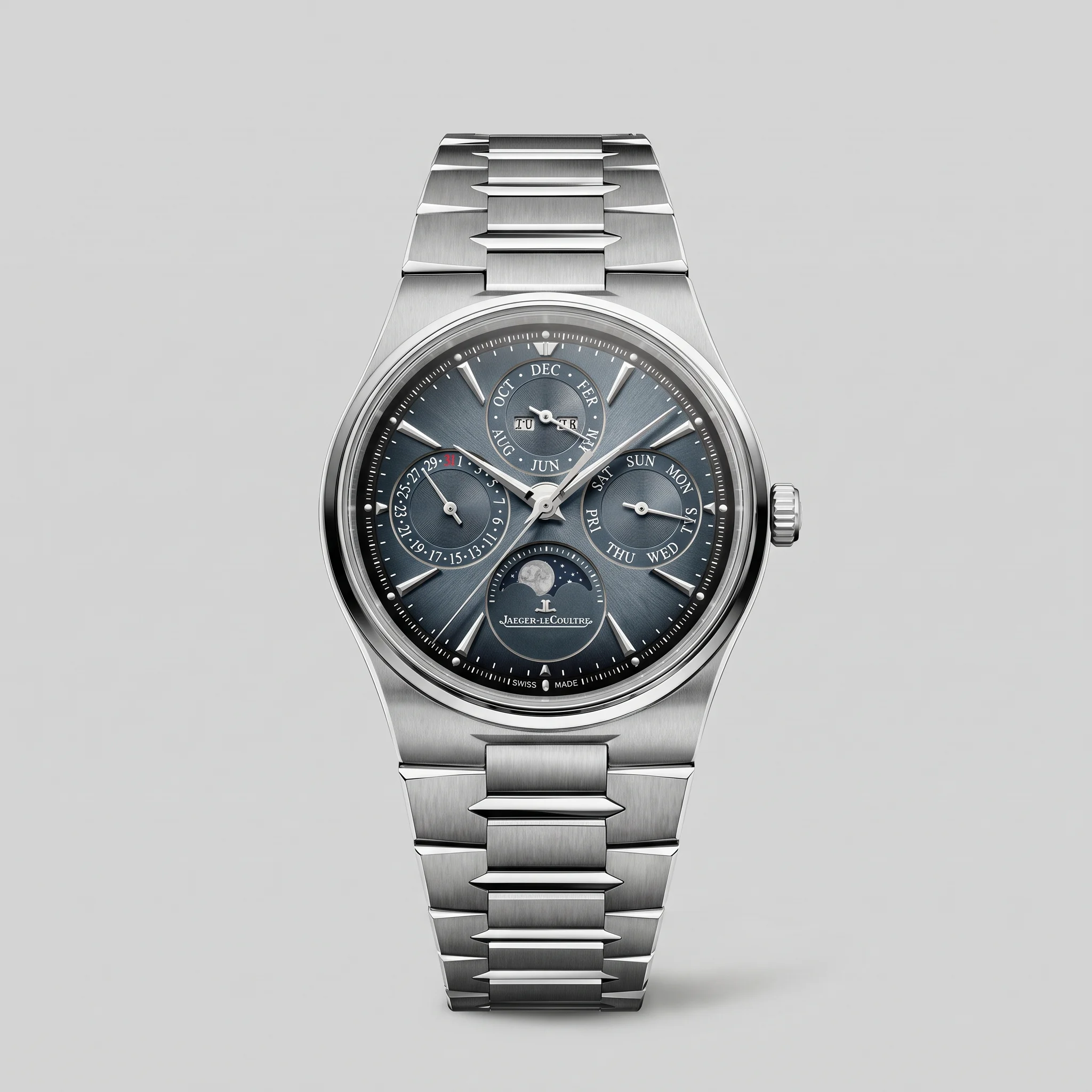 Jaeger-LeCoultre Master Control Chronometre Perpetual Calendar reference Q4178180 with moonphase