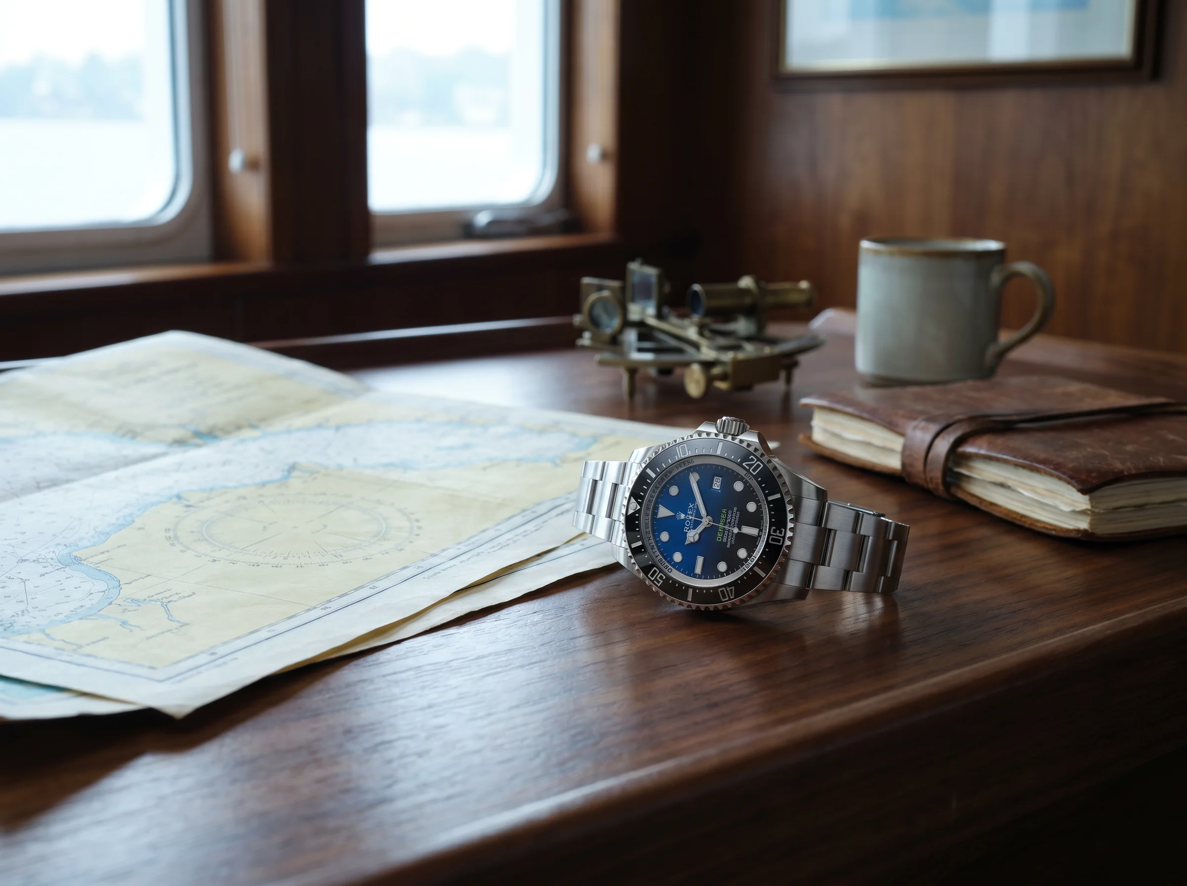 Rolex Deepsea Sea-Dweller 136660 in Oystersteel with D-Blue James Cameron dial