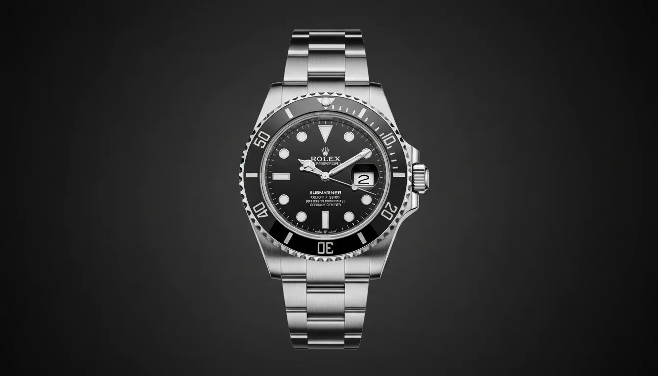 Rolex Submariner Date 126610LN with black dial and black Cerachrom ceramic bezel