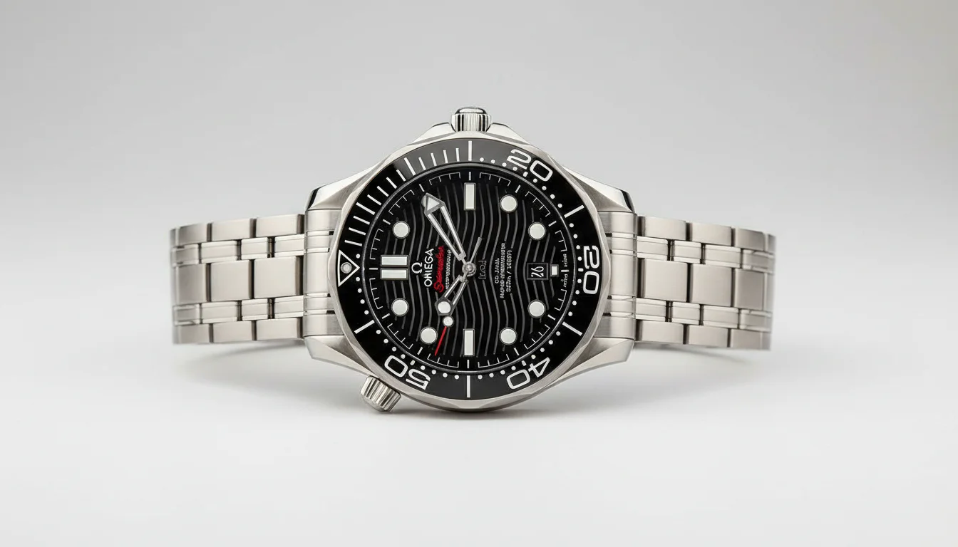 Omega Seamaster Diver 300M with wave dial
